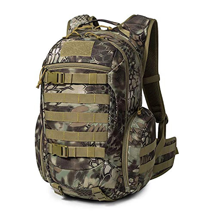 Wholesale tactical backpack mens travel camo hunting bag waterproof range bag hunting backpack