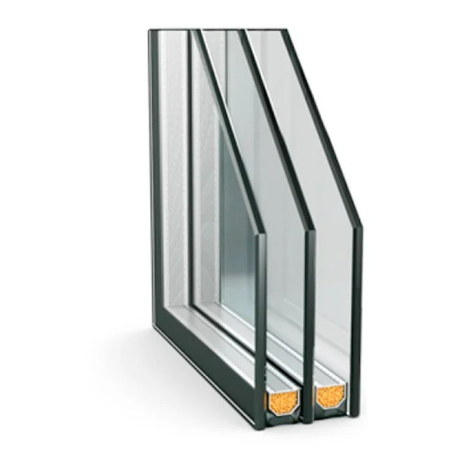 Clear Insulated Glass 5+9A+5mm Double Glazing Windows Building Insulating Glass