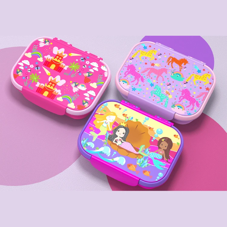 Children Customized Lunch Box Kids 2022 Food Container Kids Lunch Box Bento Style