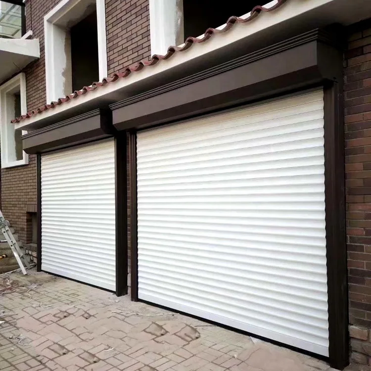 Thermal insulation automatic rolling shutter aluminum roller shutter  door