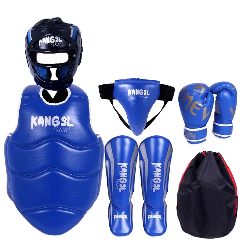 Factory Custom Full Set Of Professional Boxing  Protective Gear Muay Thai Pads/Boxing Headguards