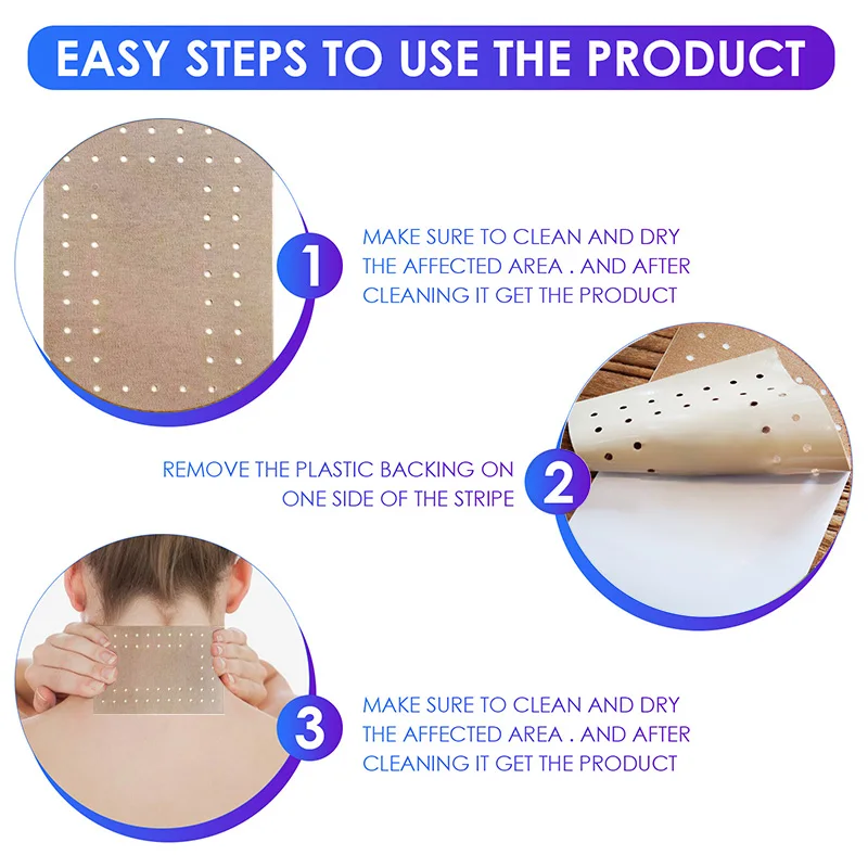 Natural Herbal Capsicum Plaster Self-Heating Shoulder Cervical Neck Pain Relief Patch