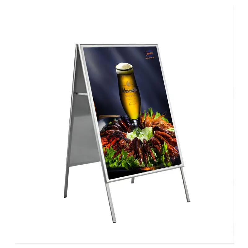 High Quality Free-Standing Double Side Banner Stand for Advertising and Promotion Display
