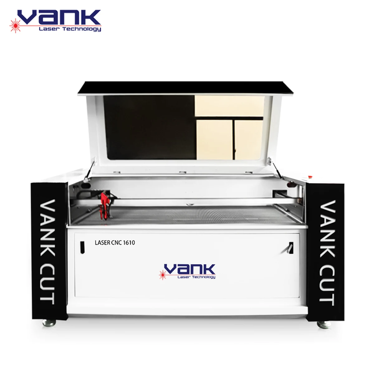 1610 large area co2 double head laser cutting machine 150w