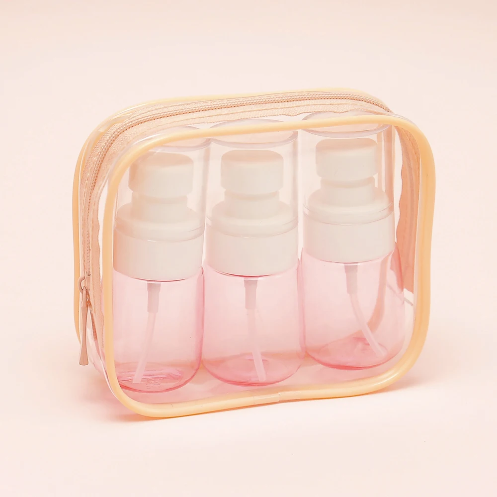 Transparent Custom Promotional Gift Women Zipper Bag OEM Makeup Pouches PVC Clear Pouch Toilet Bag