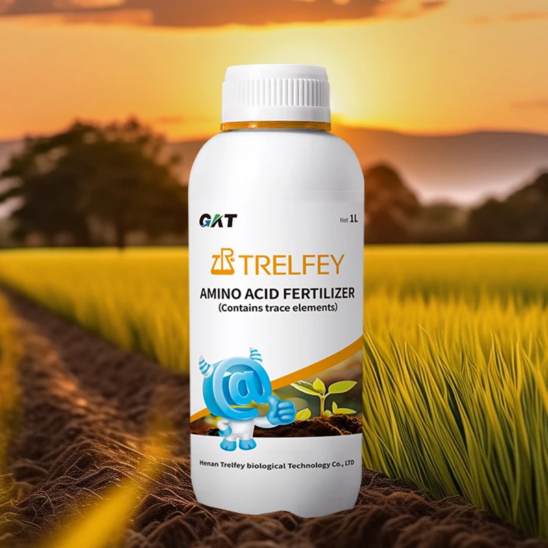 Chelated Trace Elements Fertilizer Ca Mg Mn Cu Fe Zn Plant Yield Enhancer Amino Acids Fertilizer Liquid