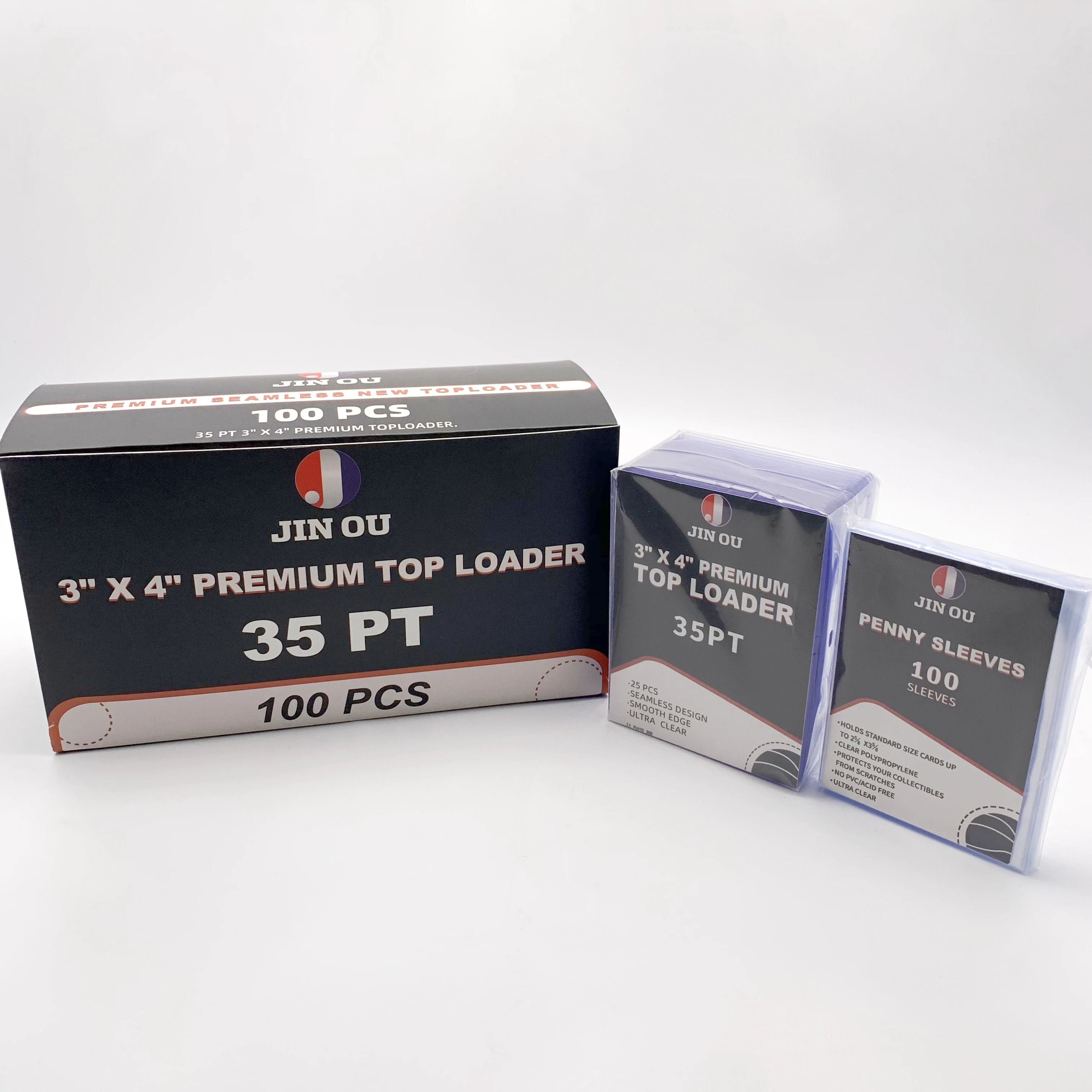 100 пакет toploaders и прозрачные рукава для коллекционные торговые карты Ultro Pro