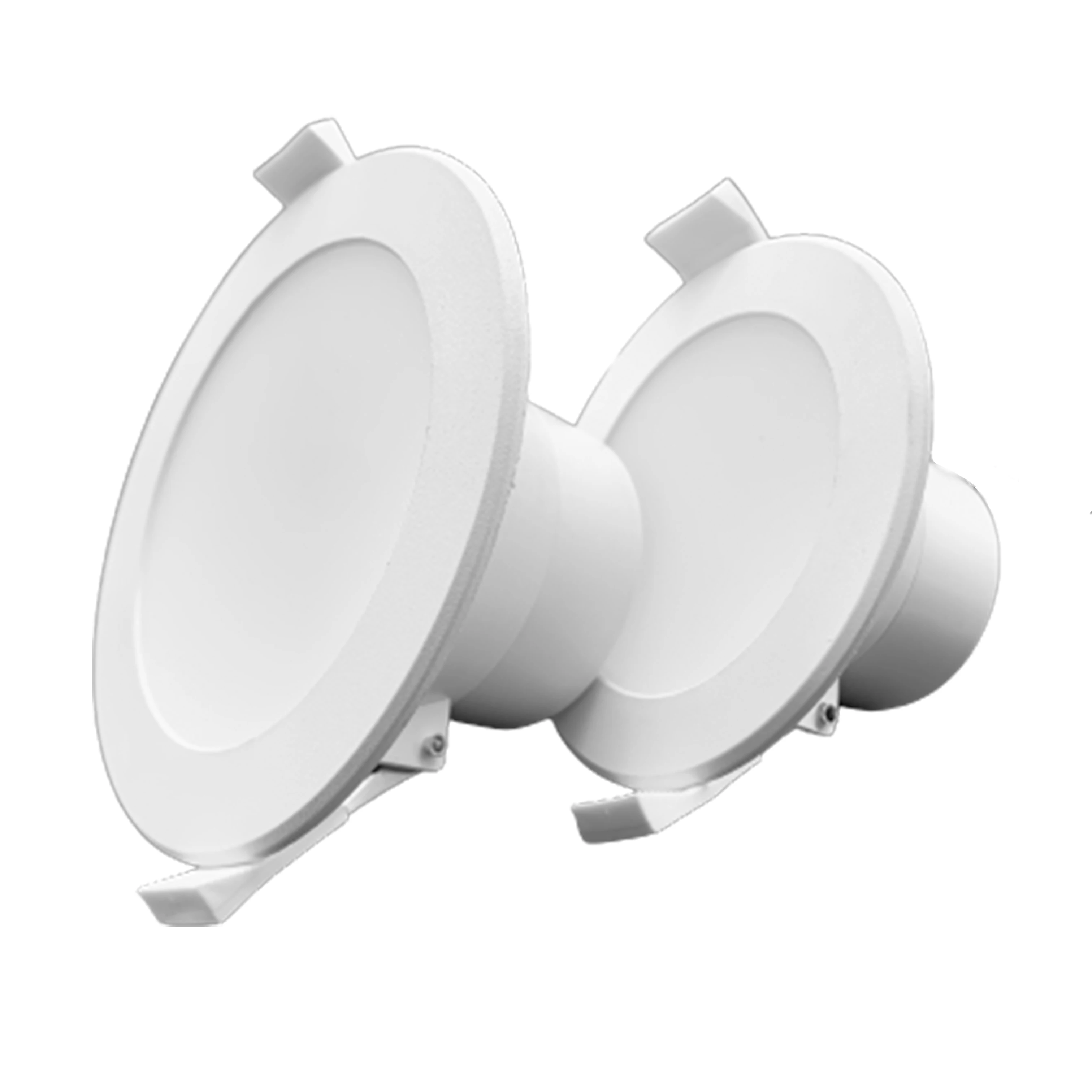 Passed EN1363 fire test circular patch 2835 5W 7W 9W 12W 18W dimming 3CCT embedded LED downlight with power supply