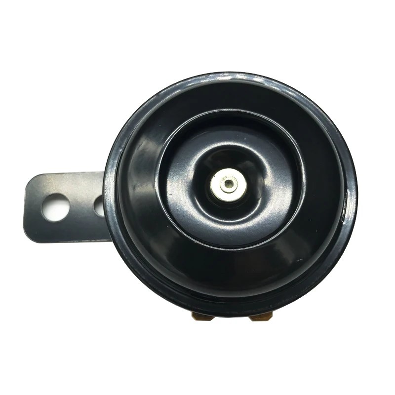 Universal Electric Motorcycle accessorise Waterproof Round Loud Horn 12V 48V  For eletric Scooter Moped Dirt Bike