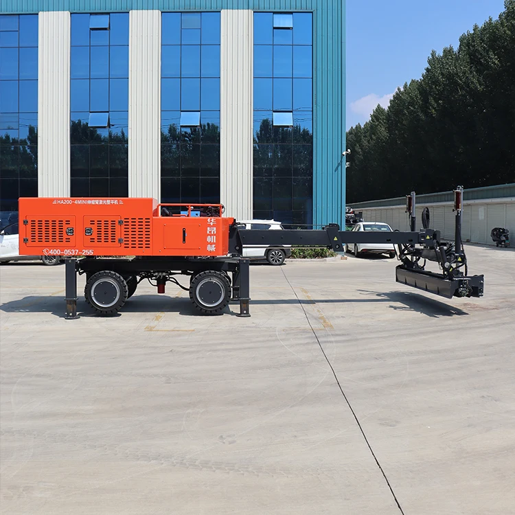 China supply Fully hydraulic high-efficiency leveling High efficiency vibration type Hydraulic Vibration Road leveling machine