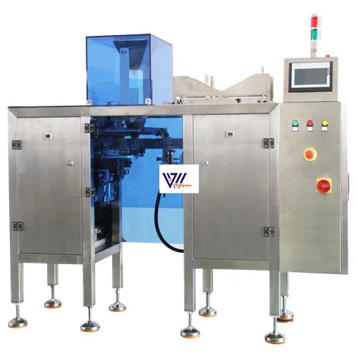 Easy control single station granule coffee beans nuts snack food liquid doypack standup premade pouch packing machine