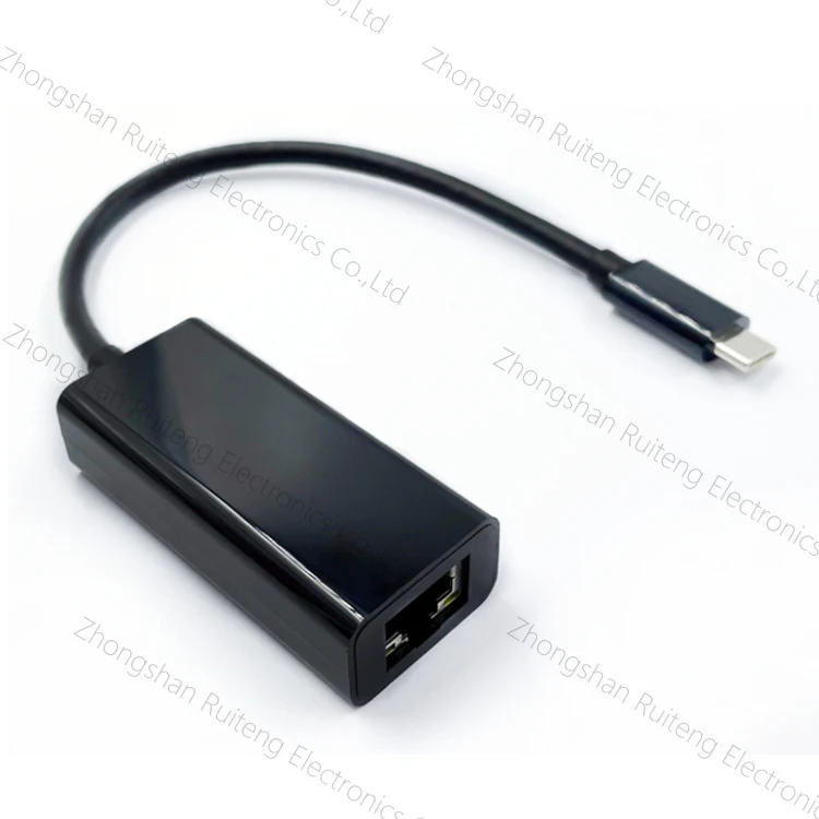 Wholesale USB Type C to RJ45 LAN Network Ethernet Gigabit Hub Converter Adapter Type C to Ethernet Adapter