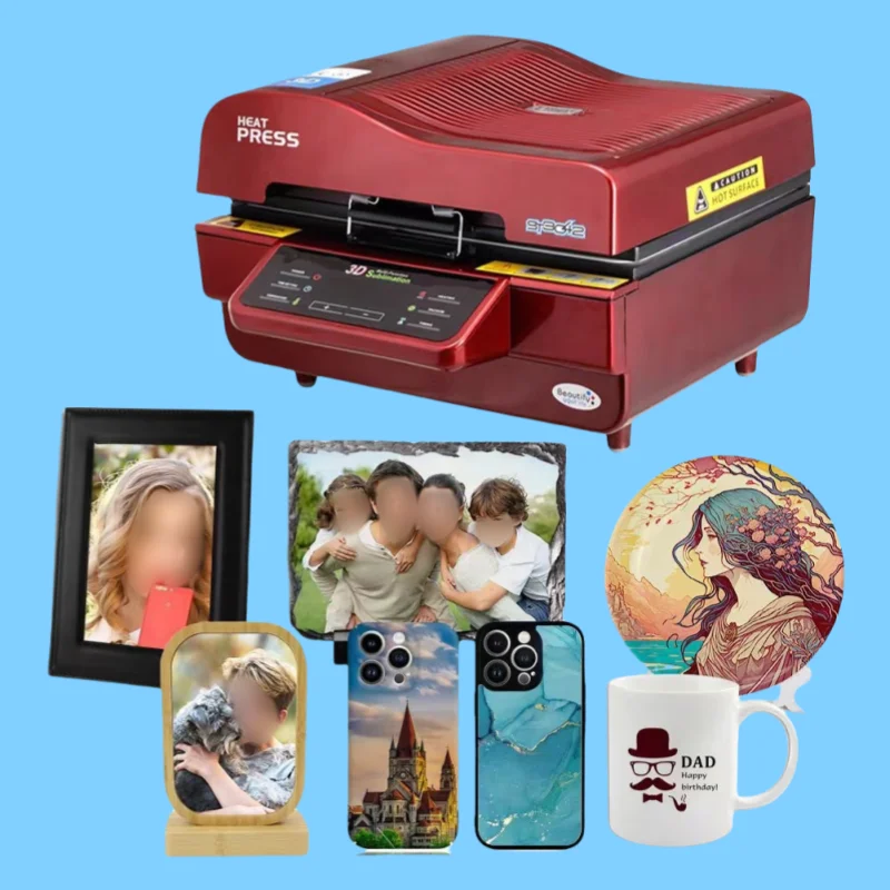 Hot Selling Mug Press Machine Phone Case Sublimation Machine Printer 3D Sublimation Printing Machine Heat Transfer
