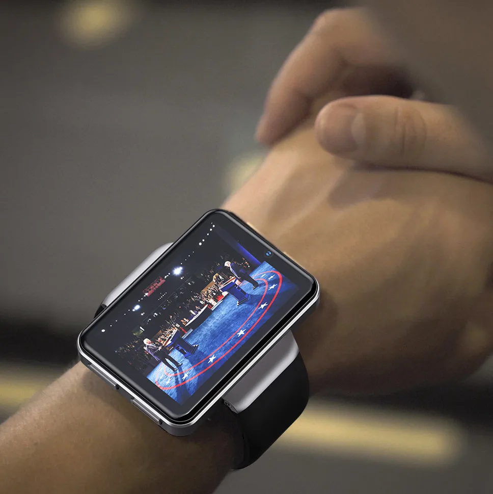 factory DM101 Smartwatch Dual Cameras Large Scree Map  GPS YouTube 3G WCDMA LTE 4G Android Smart Watch