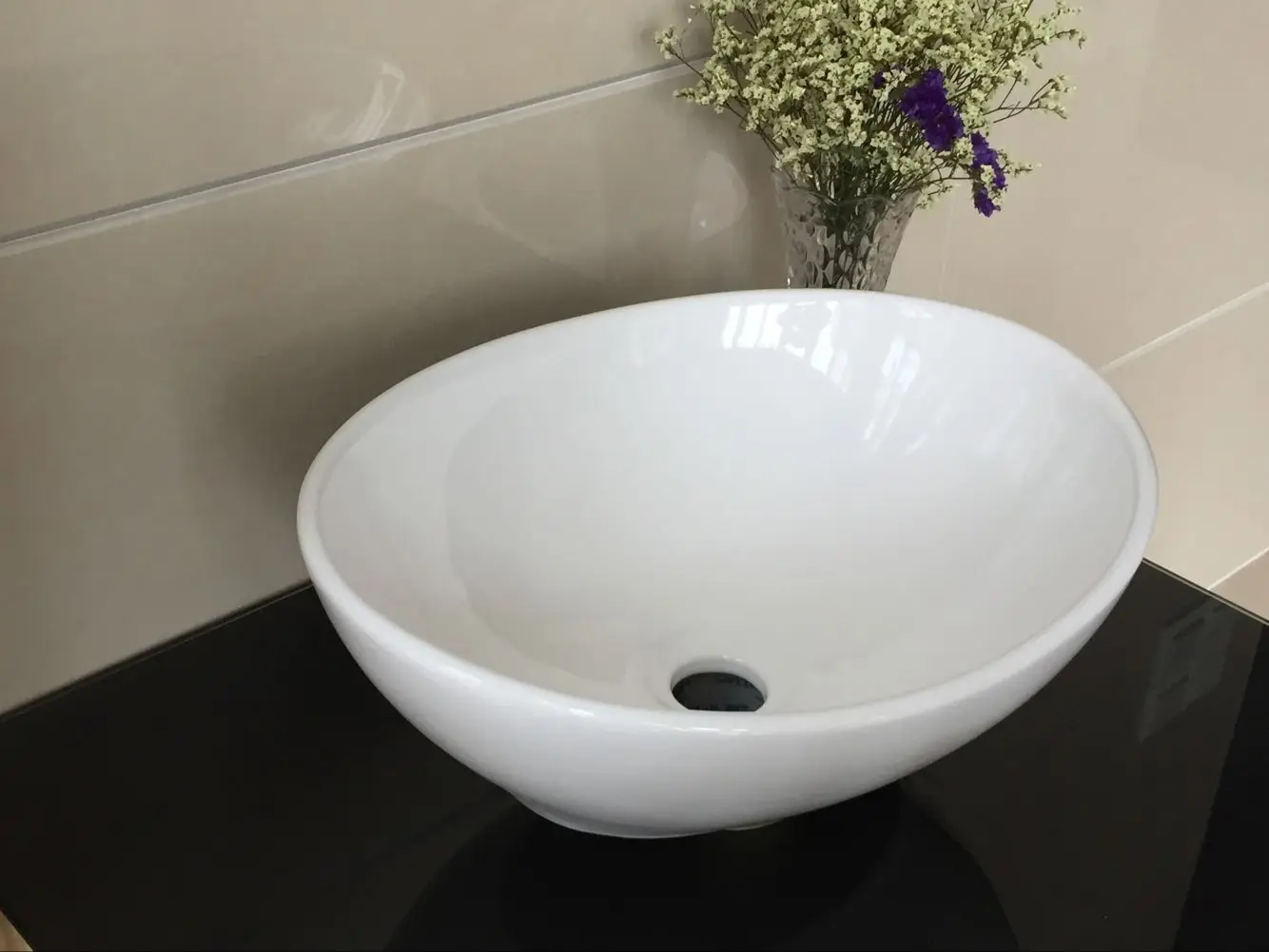 2021 China Art Basin Ceramic Bathroom Sink Basin Bowl Round Bathroom Sinks