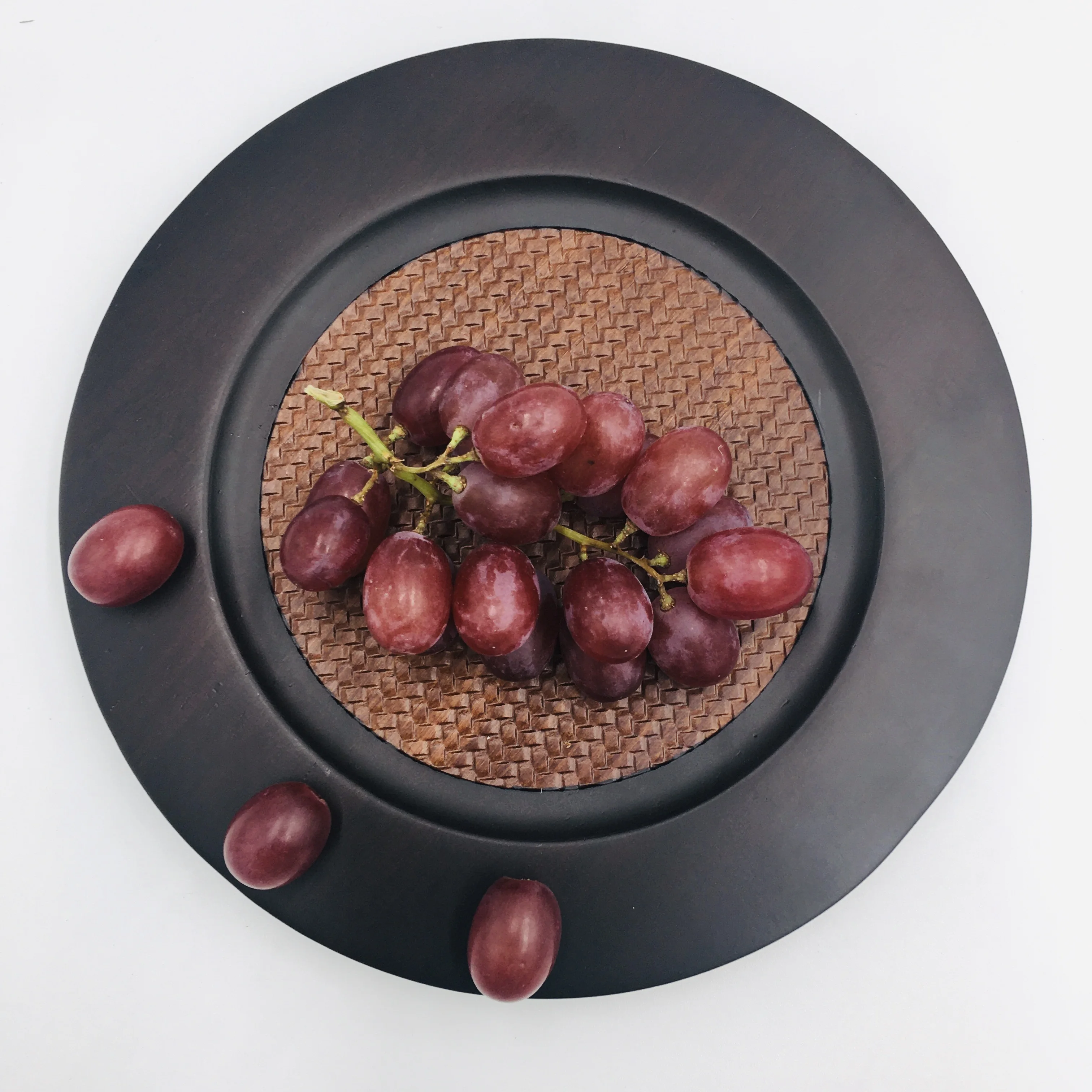 China professional manufacturer bamboo serving rattan tray for sale