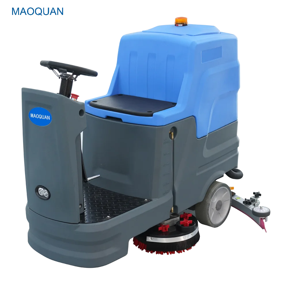 M-6 Industrial Floor Scrubber Cleaning Machine Made in China for Printing Shops Automatic Process