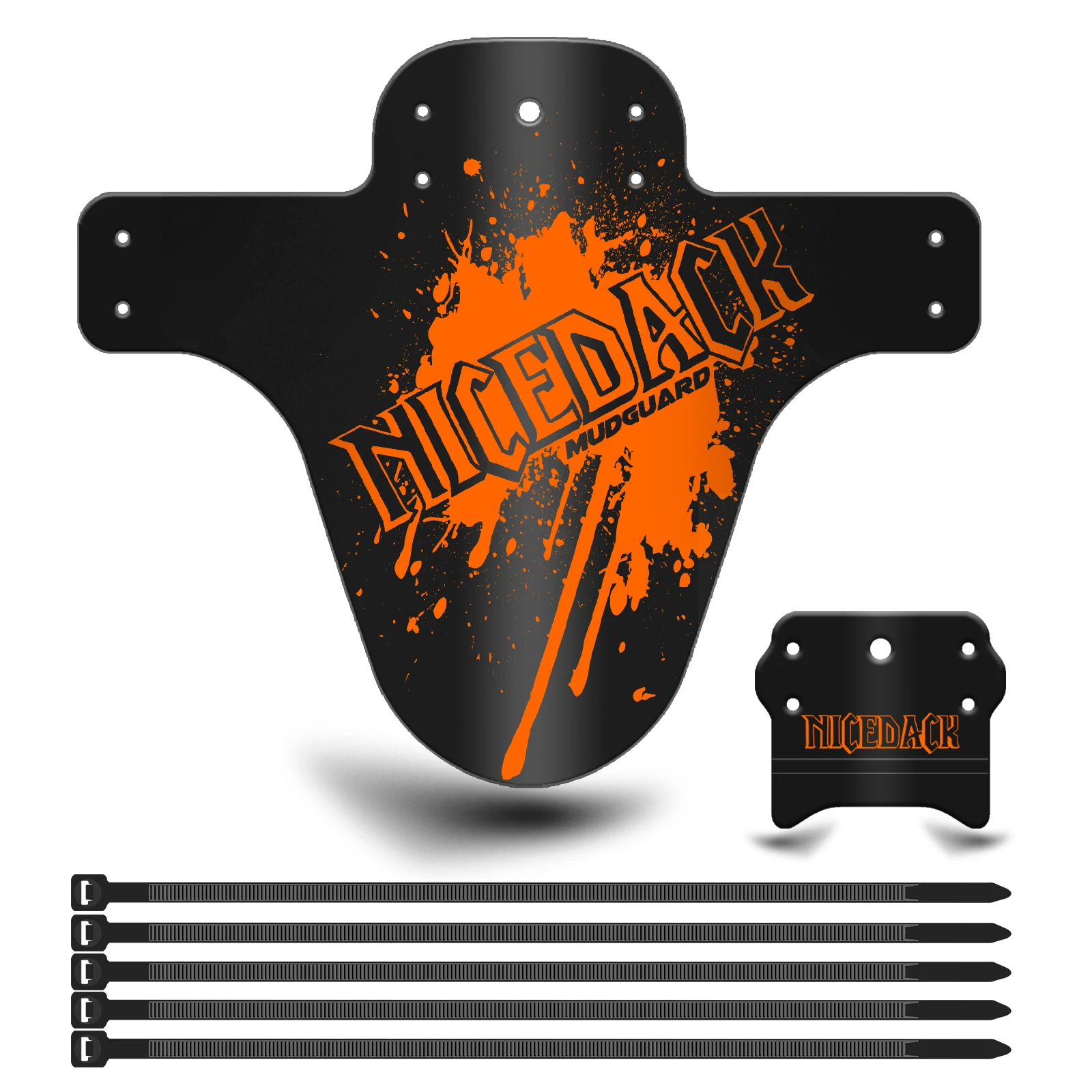 Bike Fender Plastic Front Rear Mudguard MTB bike Mud Board For Outdoor Sports Riding Tire Rainplate Fender Bicycle Accessories