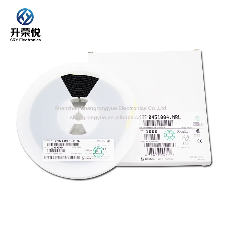 Новое и оригинальное Littelfuse 0451004.MRL Nano предохранитель 4A 125 В поверхностного монтажа предохранитель