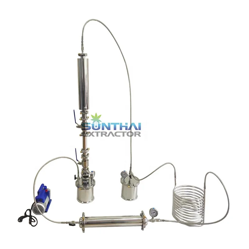 Mini Top Fill 135g Closed Loop Extractor with CRC Column