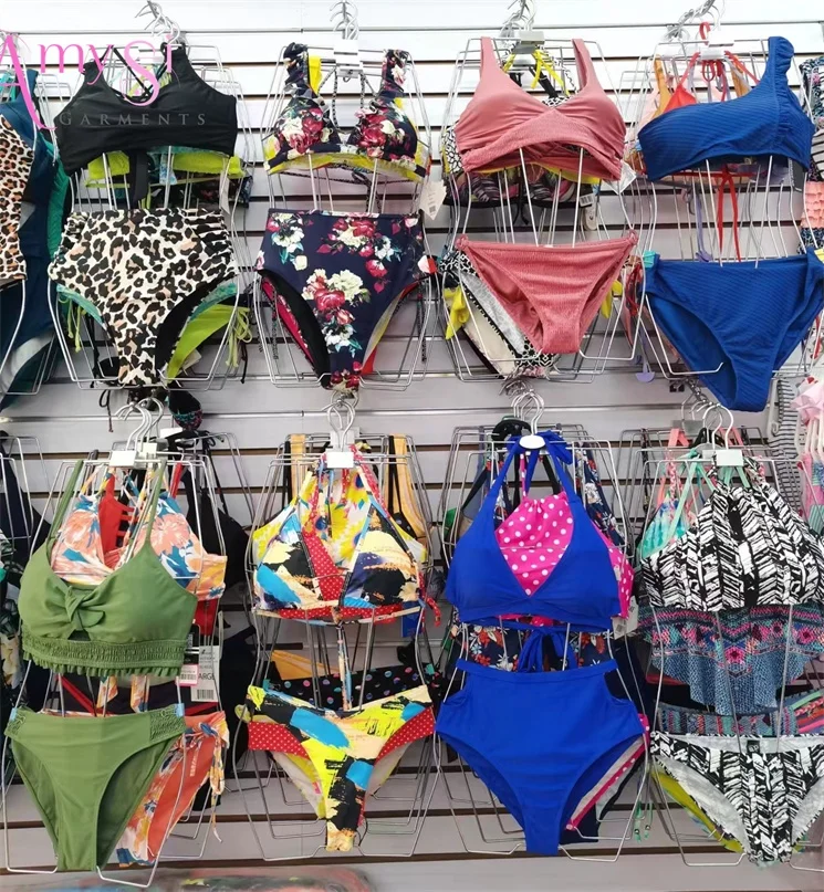 2024 Summer New Ladies Sexy Reversible Multi-Color Waterproof Plus Size Two-Piece Bikini Suit Seamlessly Fashionable Swimsuit