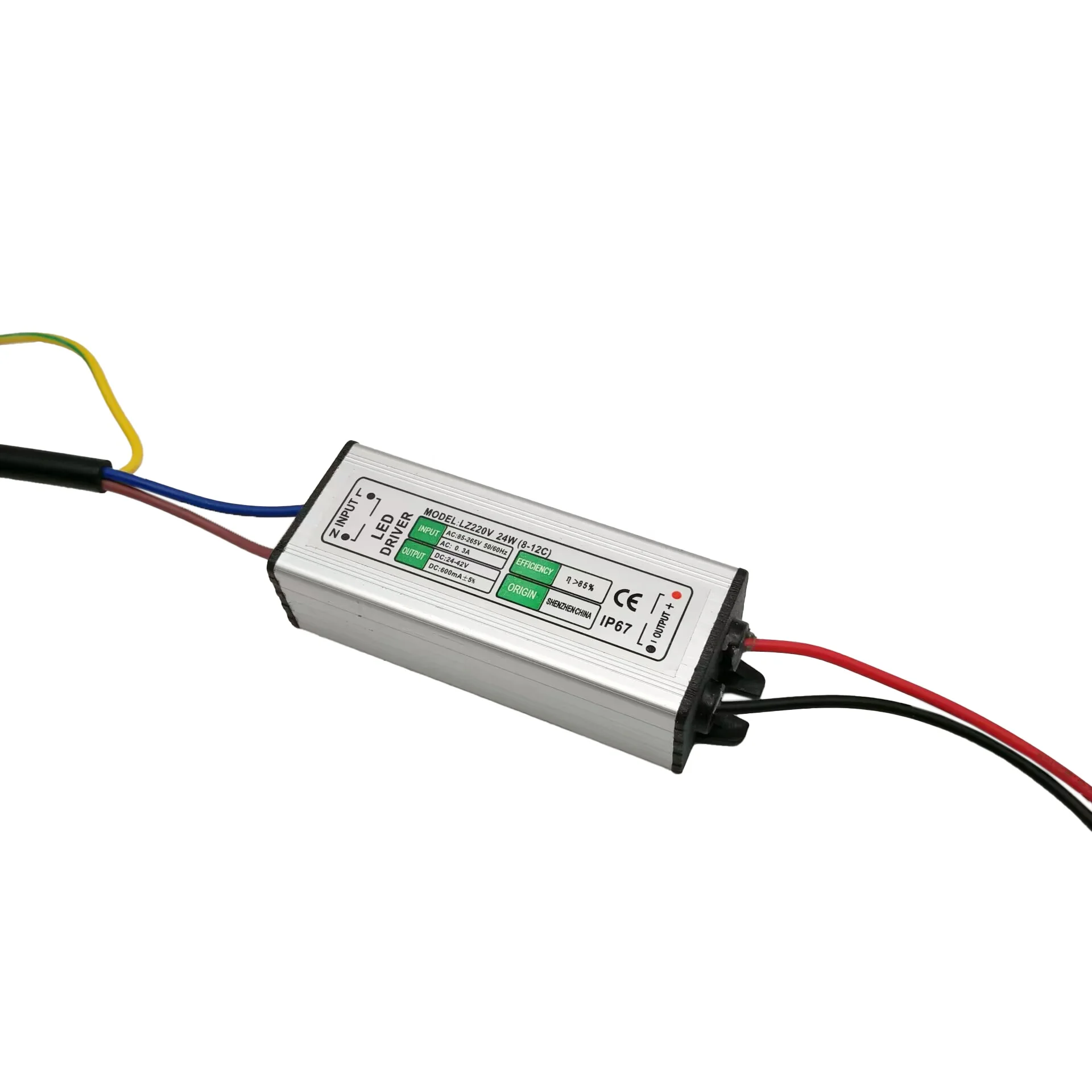 Waterproof led driver 220v constant current 600ma