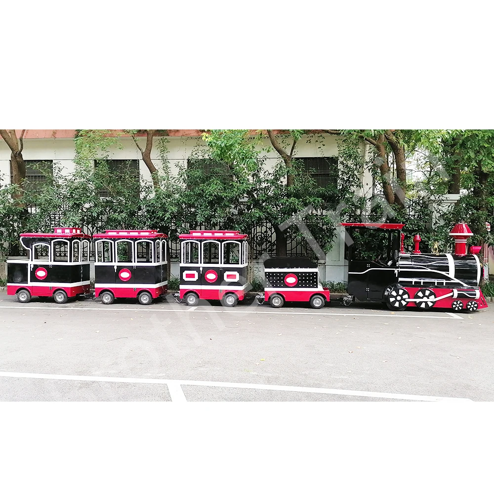 New promotion high quality children mini riding train mini train set electric train for kids mall