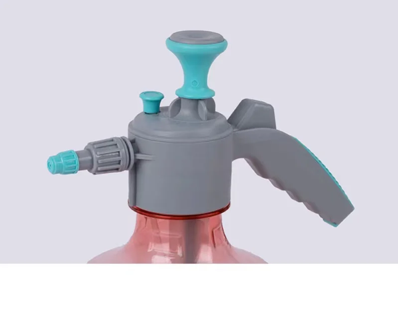 3L new water transparent watering pot pump type high pressure vent valve nozzle garden sprayer