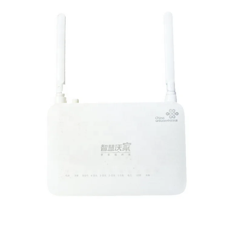 Used  Optic WIFI 1GE+3FE+ 1Tel+USB Optical Network Terminal Modem Router HS8346r5 Gpon Epon XPON Ont ONU same with HS8145C5