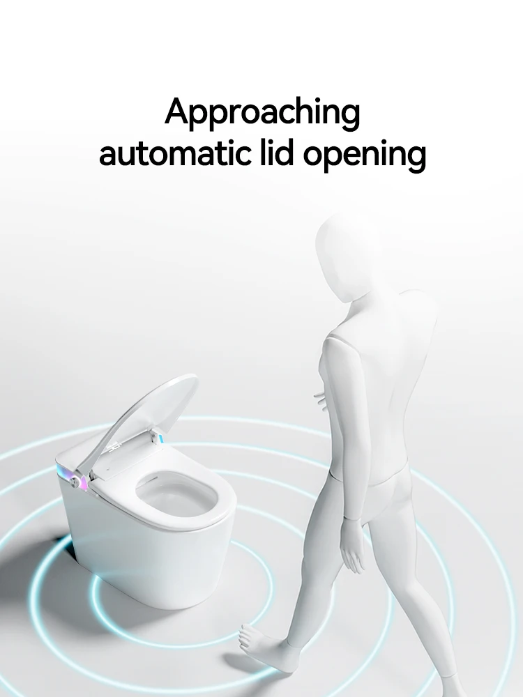 New Arrival Porcelain Automatic Toto Smart Toilet Heated Toilet Seat Cover Ceramic Intelligence Toilet for Home