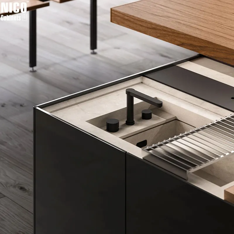 Welbom Custom Made Solid Wood Designs Modern Luxury Aluminium Kitchen Cabinets