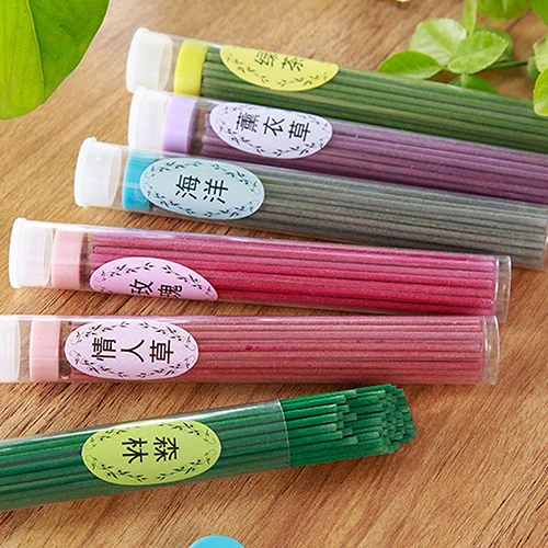 50PCS Sticks Incense Burner Fragrance Spices Natural Aroma Sandalwood Air Freshener Sandalwood Incense Sticks Fragrance Spices
