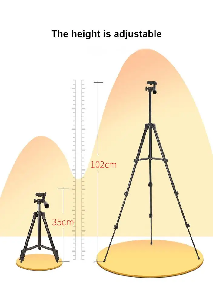 
LW3120 mobile phone cell phone tripod 3110 Desktop Table Lightweight selfie and live telecast 3110 Tripod 