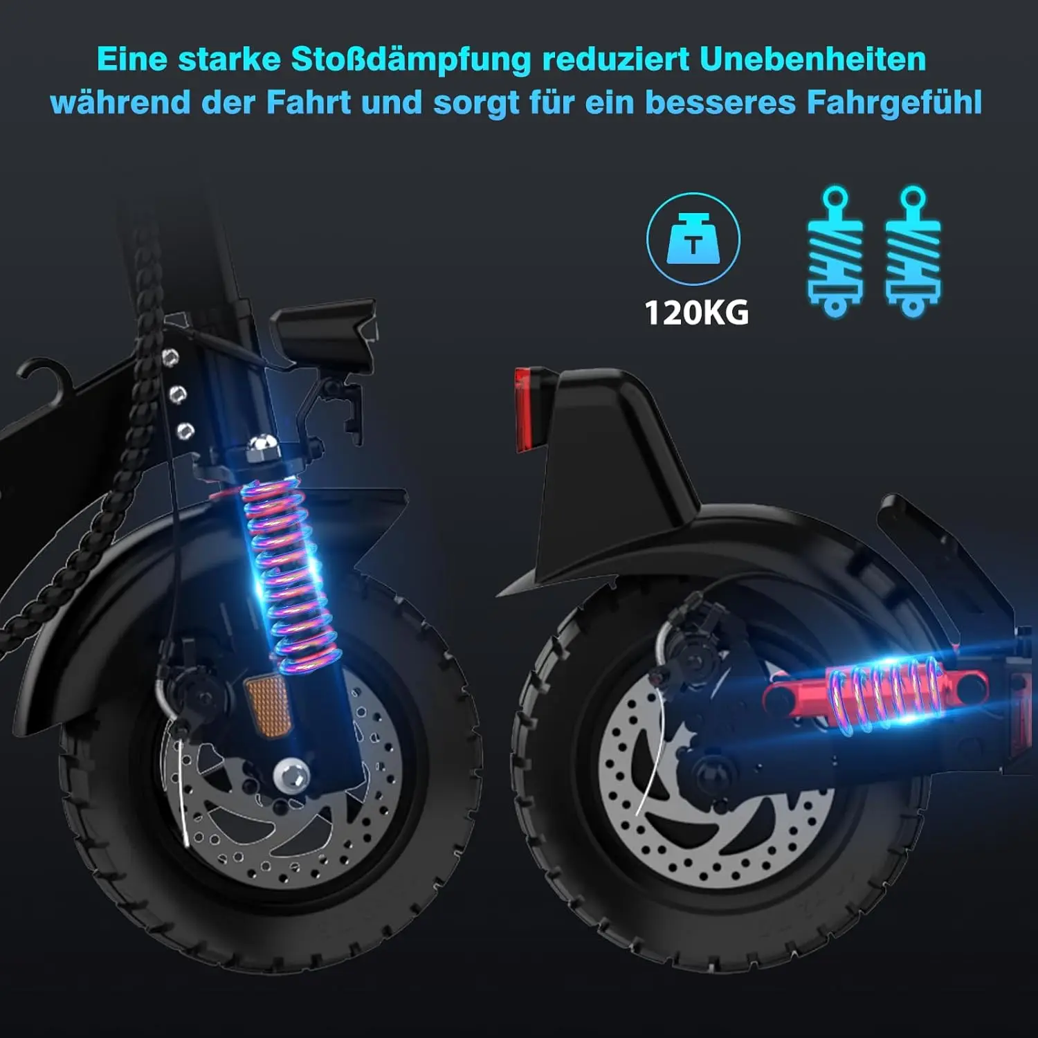 Pre-Sale EU UK Stocks New Arrivals High-Power  Large Battery Capacity Folding Urban Cross-Country HITWAY  500W 48V 10 E-Scooter