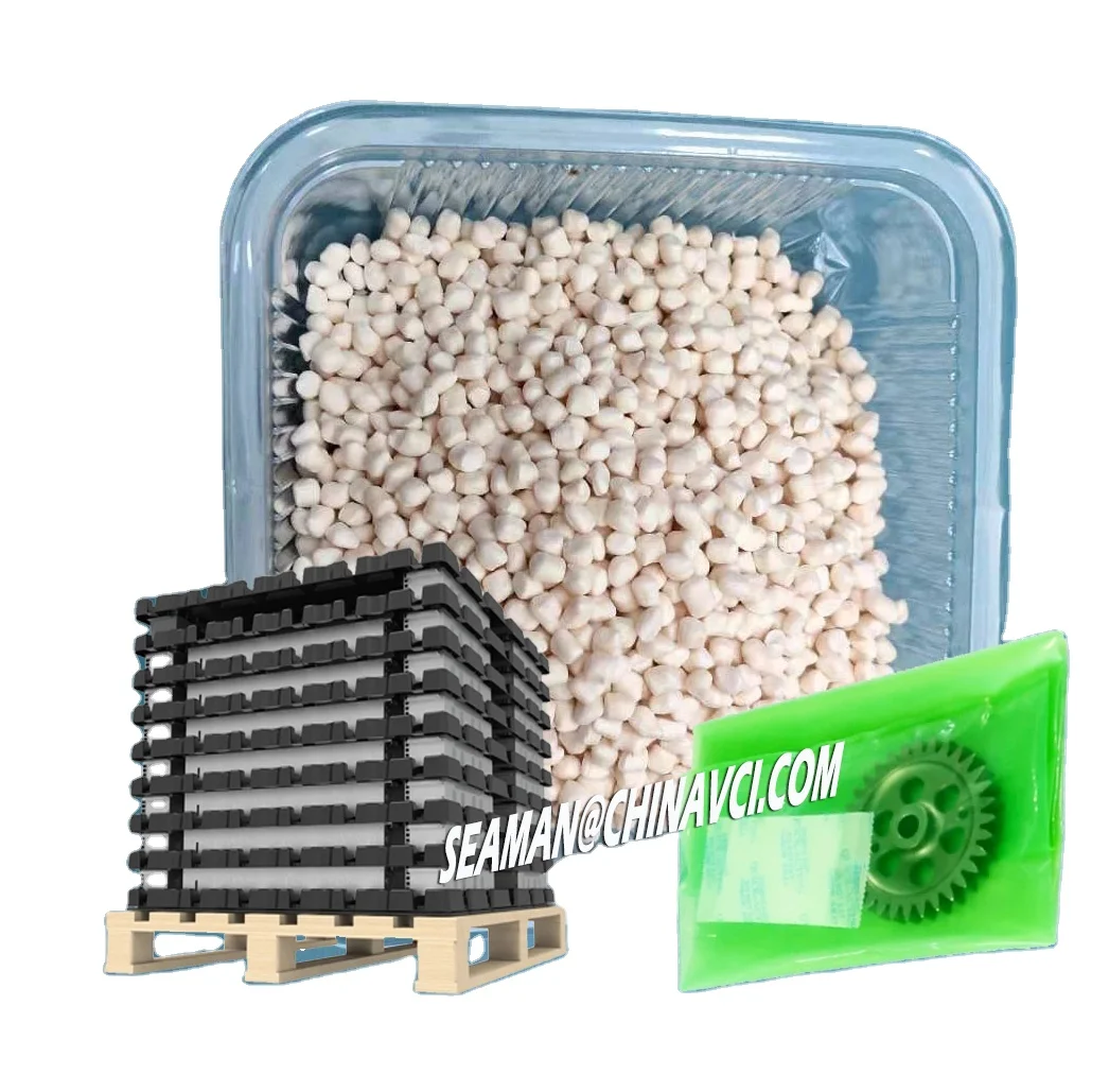 Антикоррозийная маточная смесь VCI для изготовления термоформованных формовочных лотков и нержавеющей упаковки