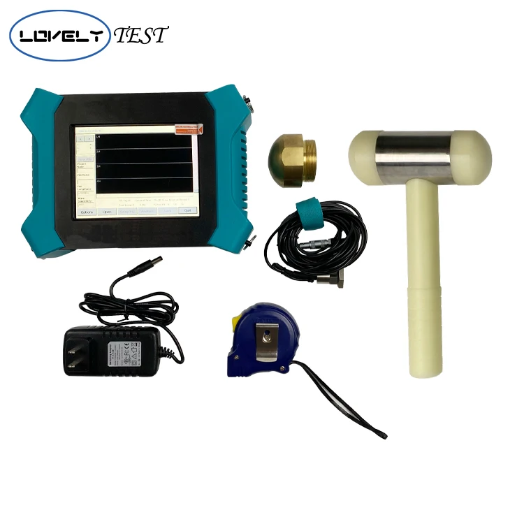 Ultrasonic concrete pile integrity detect defects Pile Integrity Tester price