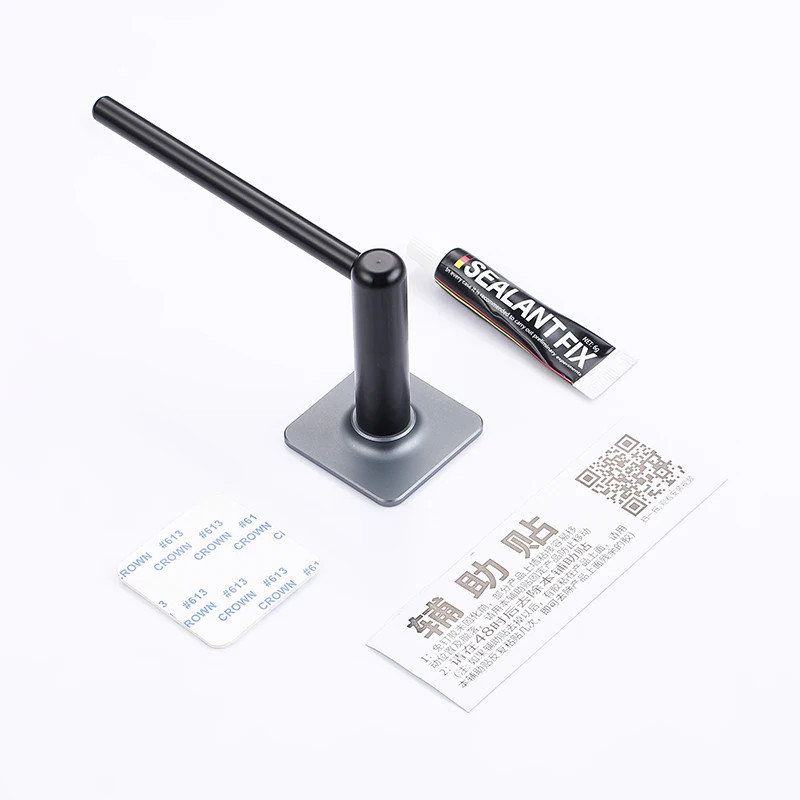 Factory Wholesale Kitchen Holder wall mounted Lid hanger Cover storage with glue adhesion CNC Aerial Alloy