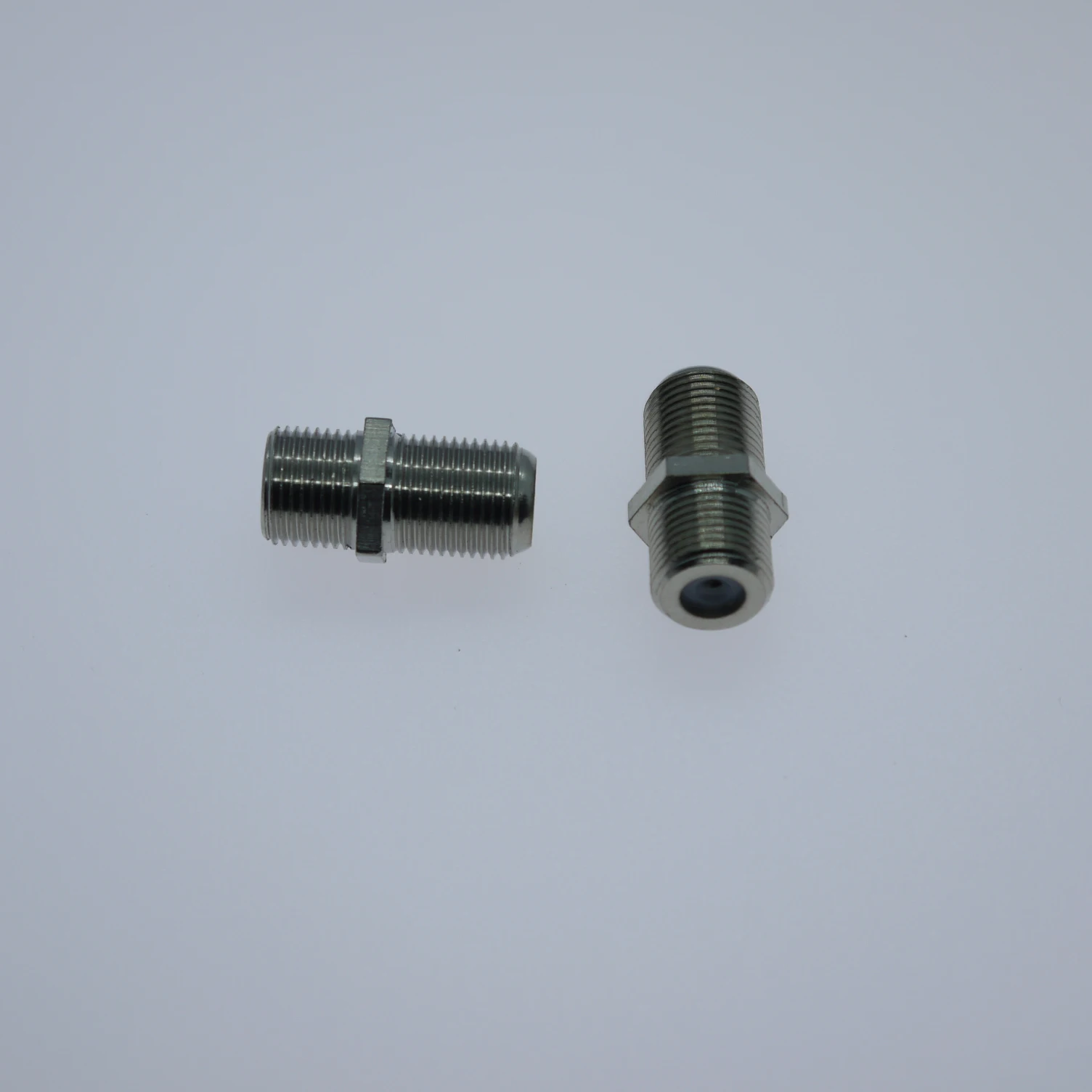 
F Type Double Cable Connector Adapter For TV 