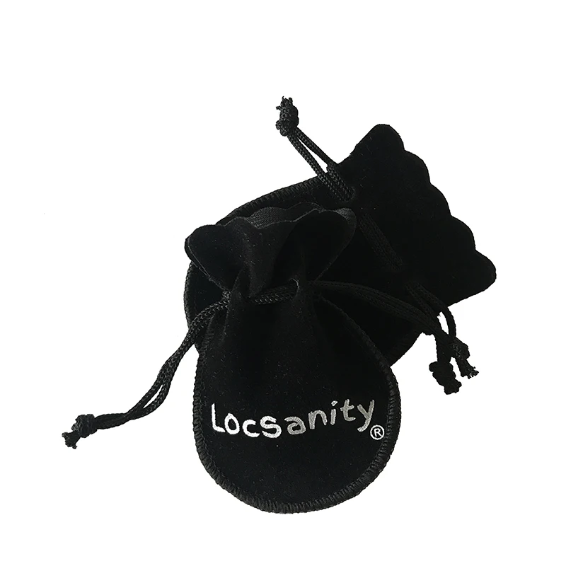 
Custom Logo 7x9cm Black Calabash Ring Pouches Velvet Drawstring Jewelry Bag 