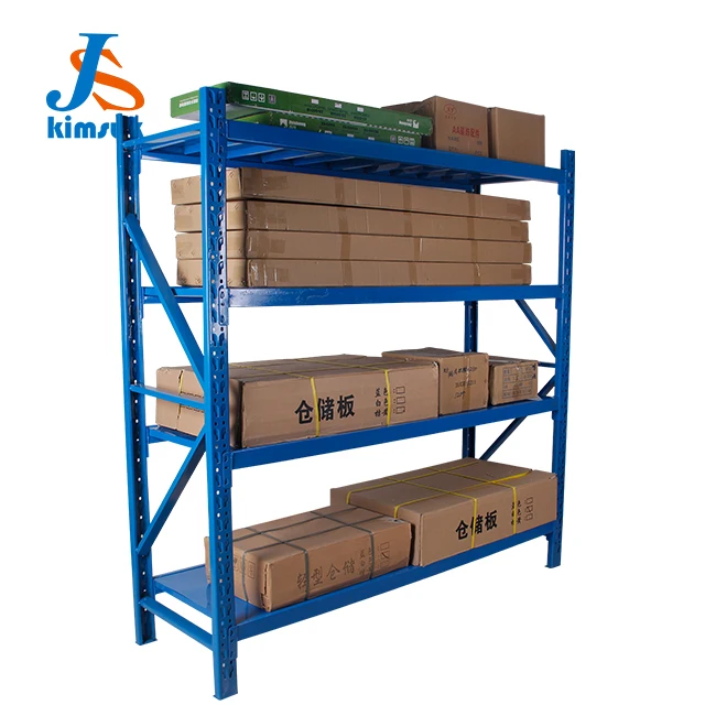 Manufacturer factory adjustable blue warehouse industrial storage shelving