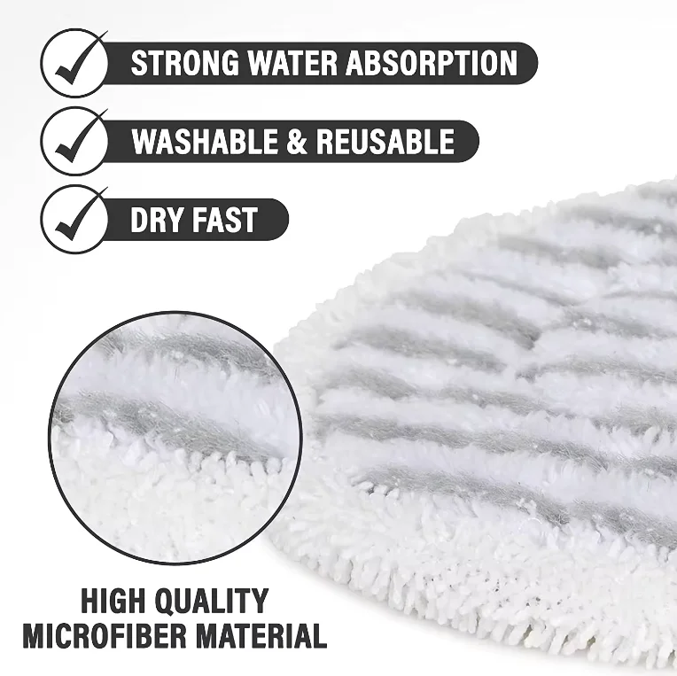 Steam Mop Cloth Pad Replacement For Sharks S7000AMZ S7001 S7001TGT S7000 Steam Mop Vacuum Cleaner Parts