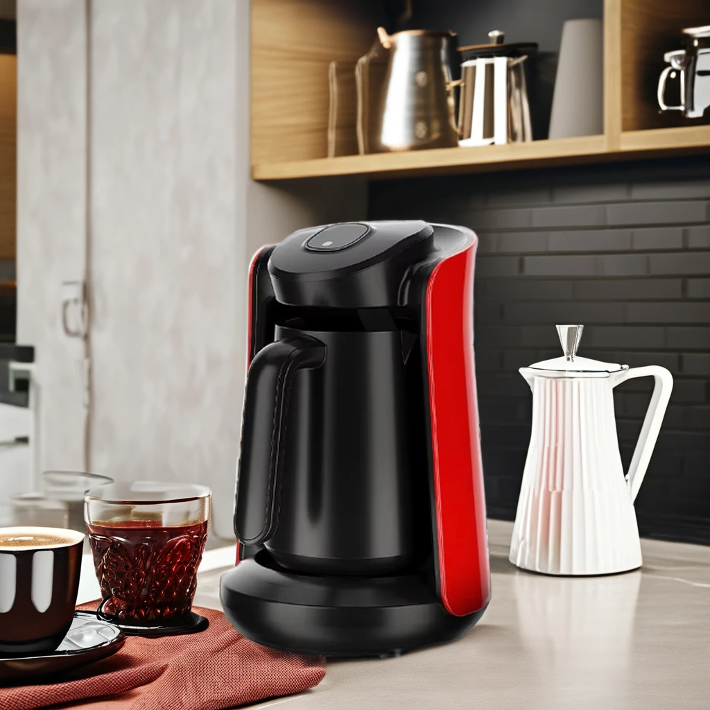 Multifunctional New Automatic Slow Brewing Functional Greek Turkish Moca Espresso Coffee Maker Drip Coffee Machine