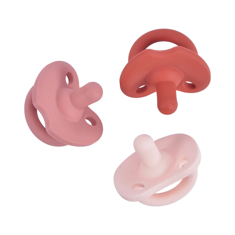 Silicone baby pacifier custom pacifier baby nipple products mouth Soothe baby sleeping pacifier