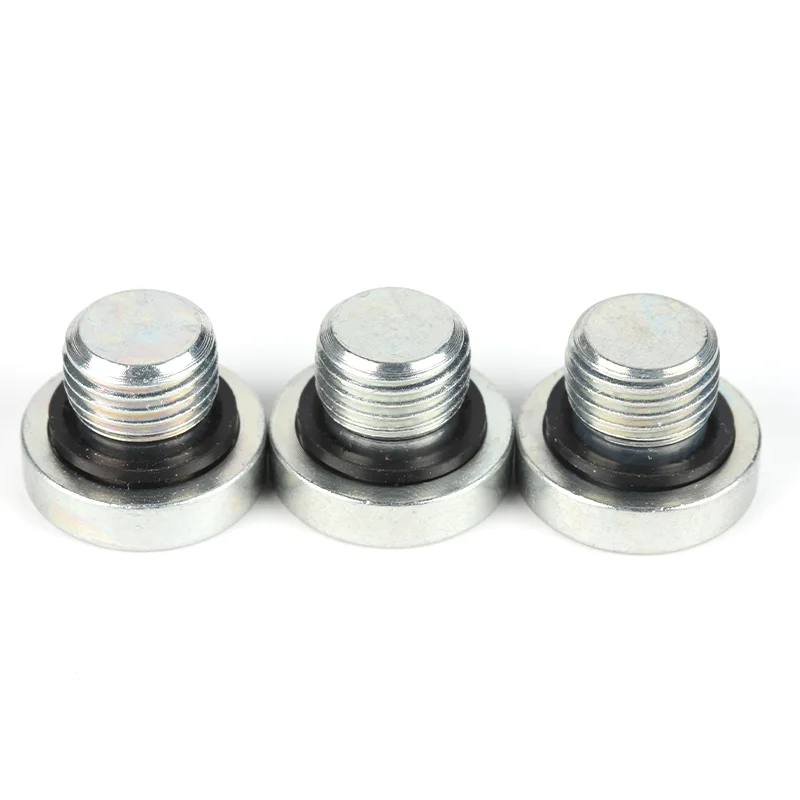 Custom 35K Blue-white Zinc Hexagon Socket Head Screw Plugs
