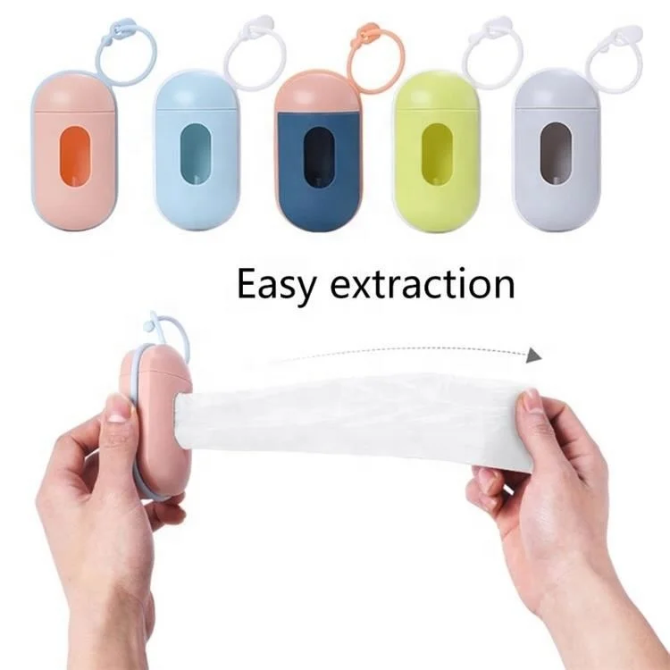 Портативная коробка для хранения мусора для домашних питомцев с защитой окружающей среды