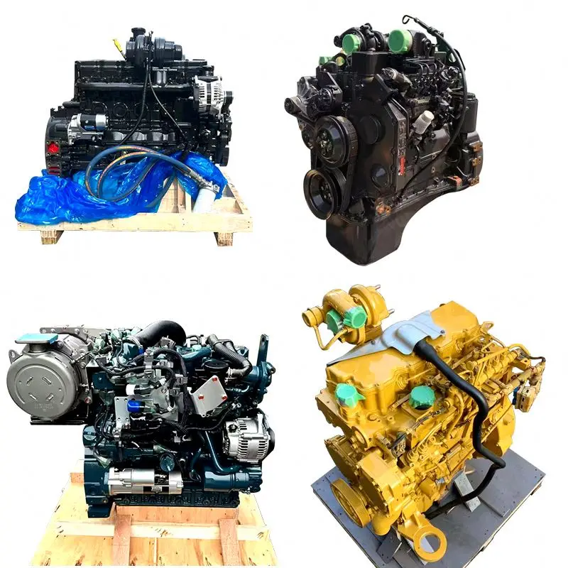 WSG Construction Machinery Parts Excavator 4Jb1 and Gearbox Isuzu Engine Diesel for Used in Assembly
