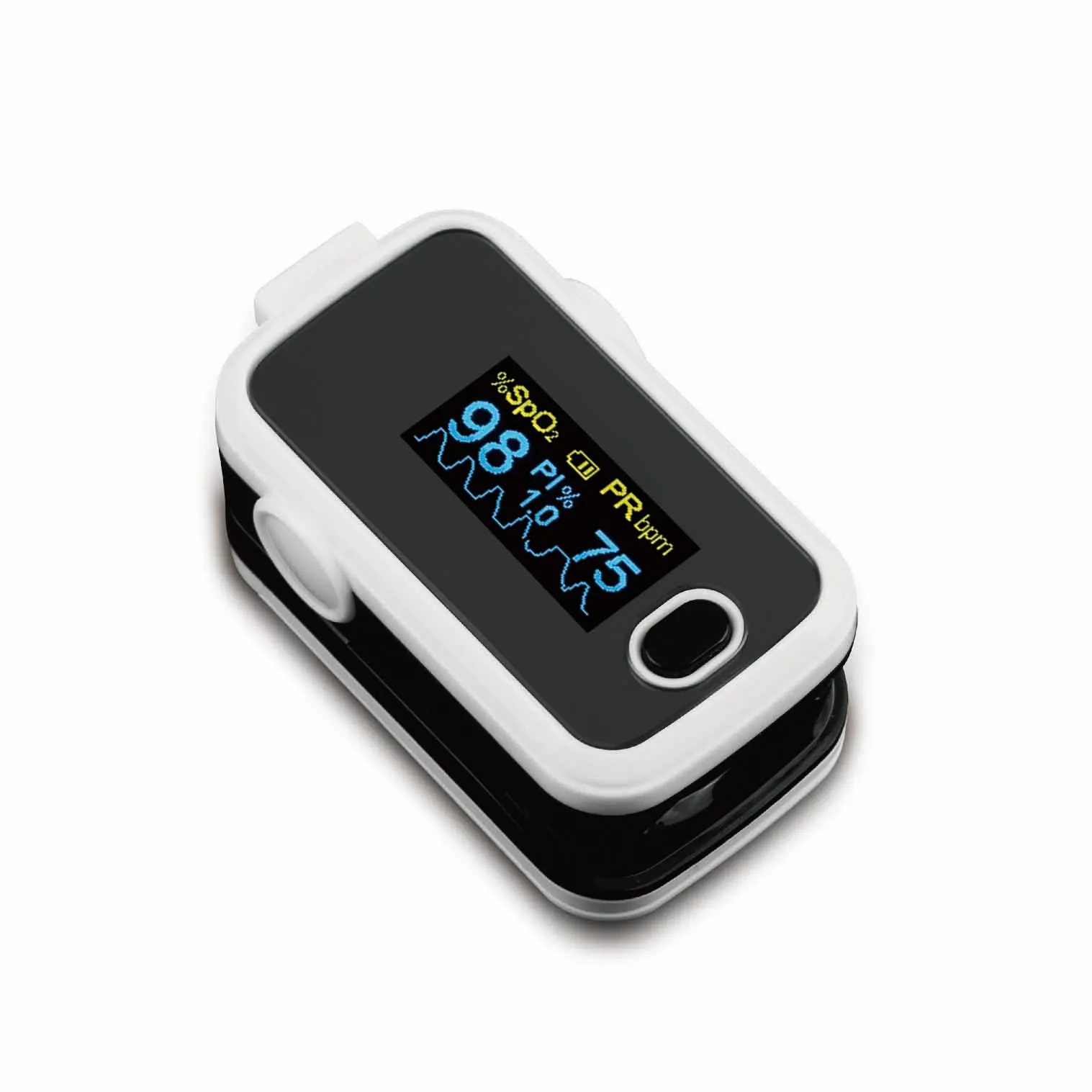 Instant Read Digital Pulse Oximeter with Alarm Setting CE Approved