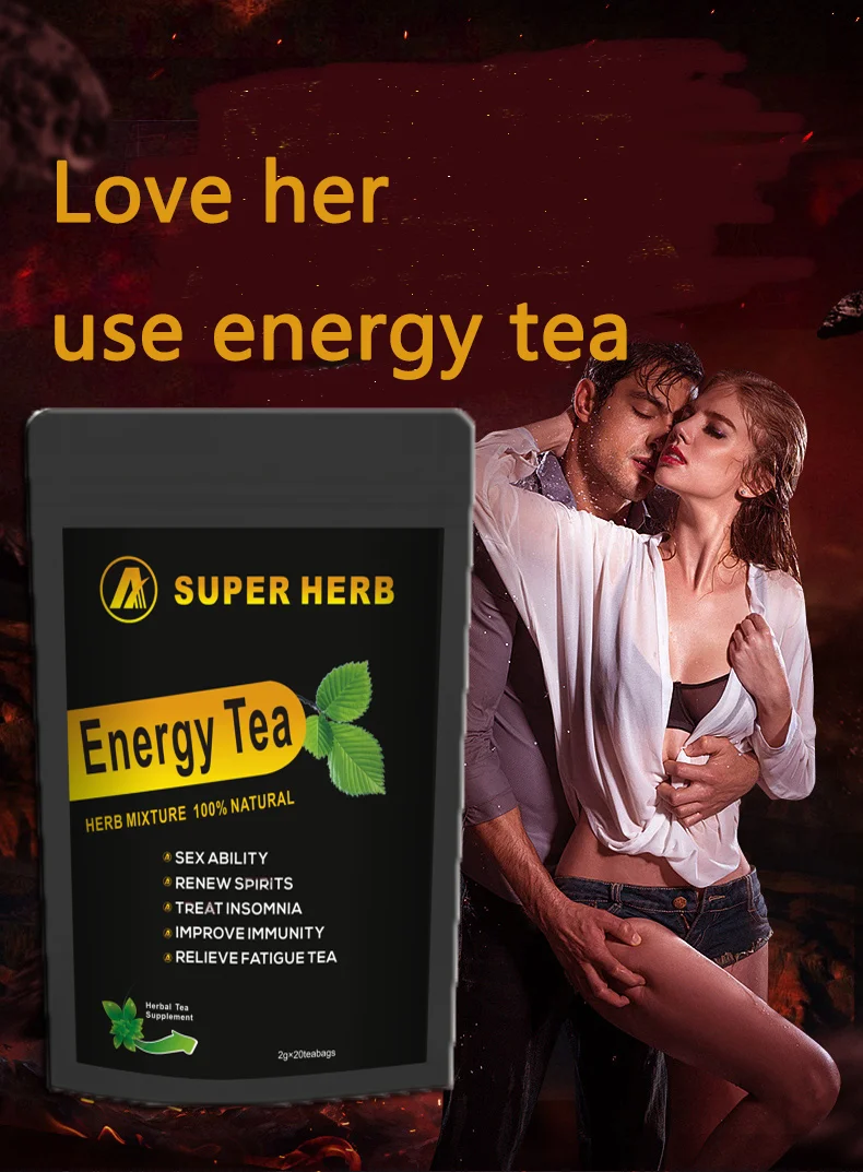 2023 Best Selling Natural Herbal Male Enhance Fertility Delay Nourish Kidney Tea Tonic Sex tea No Side Effect