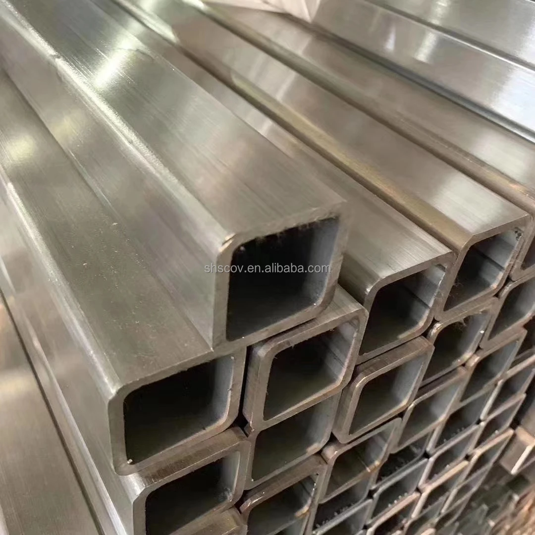 Foshan factory price ASTM A554 AISI 201 304 316l grade 2 X 2 inch stainless steel welded square pipe with polishing surface