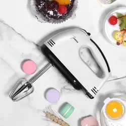Premium Quality 7gears Kitchen Electronic Mixer Handheld Kitchen Whisk Lightweight and Powerful Food Egg Mixer cookware tools